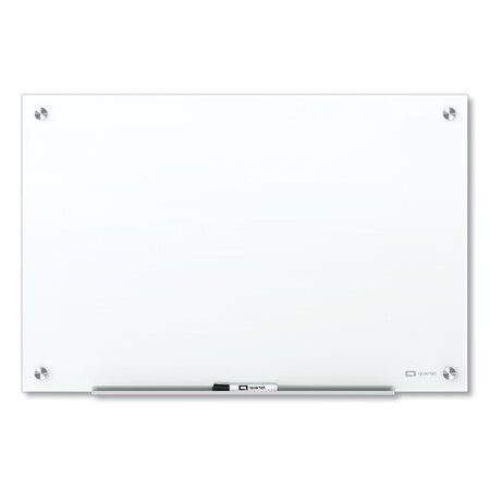 Quartet Brilliance Glass Dry-Erase Boards, 72 x 48, White Surface G27248W
